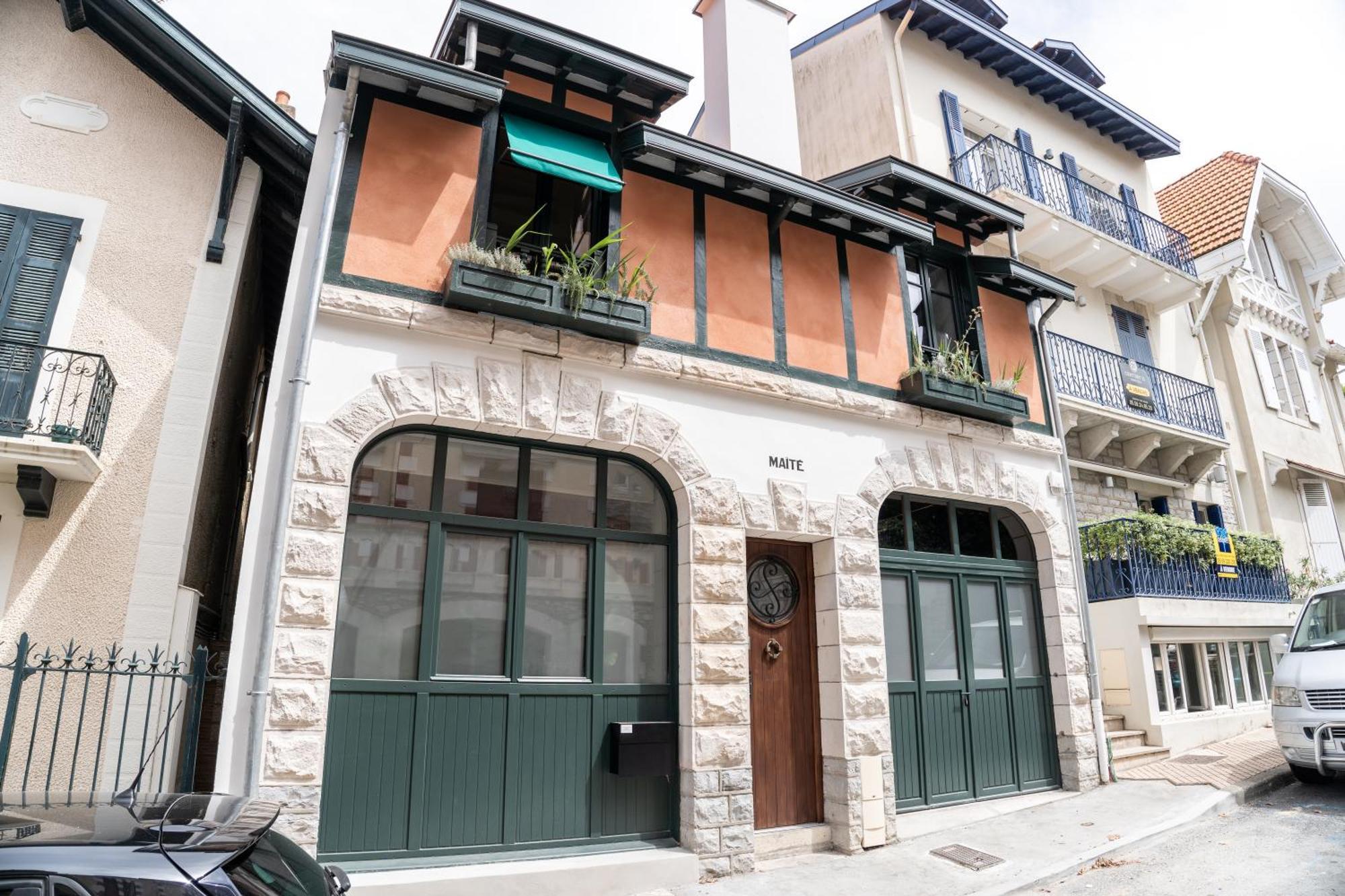 Maison Maite, Au Coeur De Biarritz Buitenkant foto